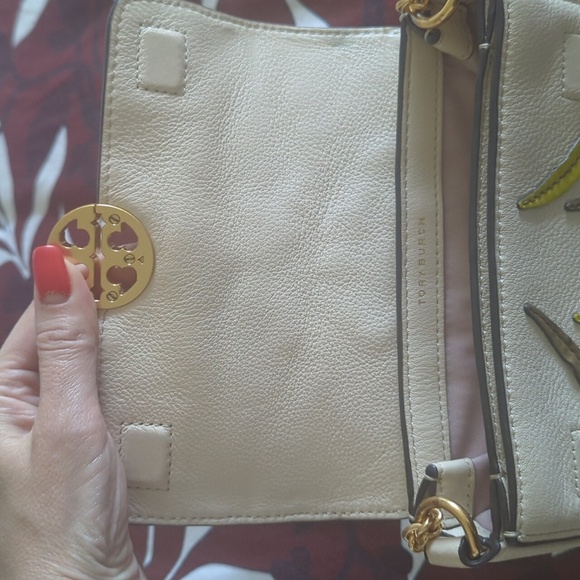 Tory Burch Chelsea Mini Bag In Pink Meridian  - Picture 8 of 12